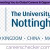 Nottingham Developing Solutions Masters Scholarships 2025